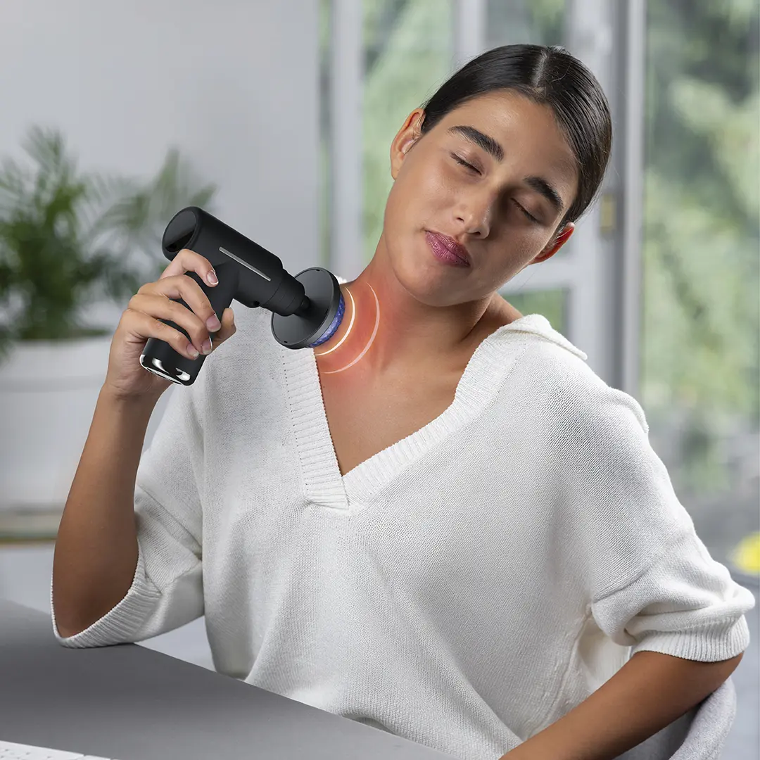 Green Lion Pulse Massage Gun - Black